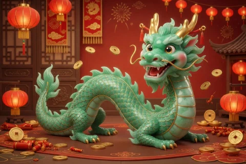Fortune Dragon illustration