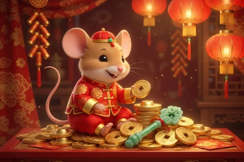 Fortune Mouse illustration